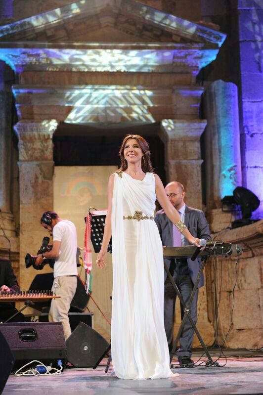 Nancy Ajram in Jarash